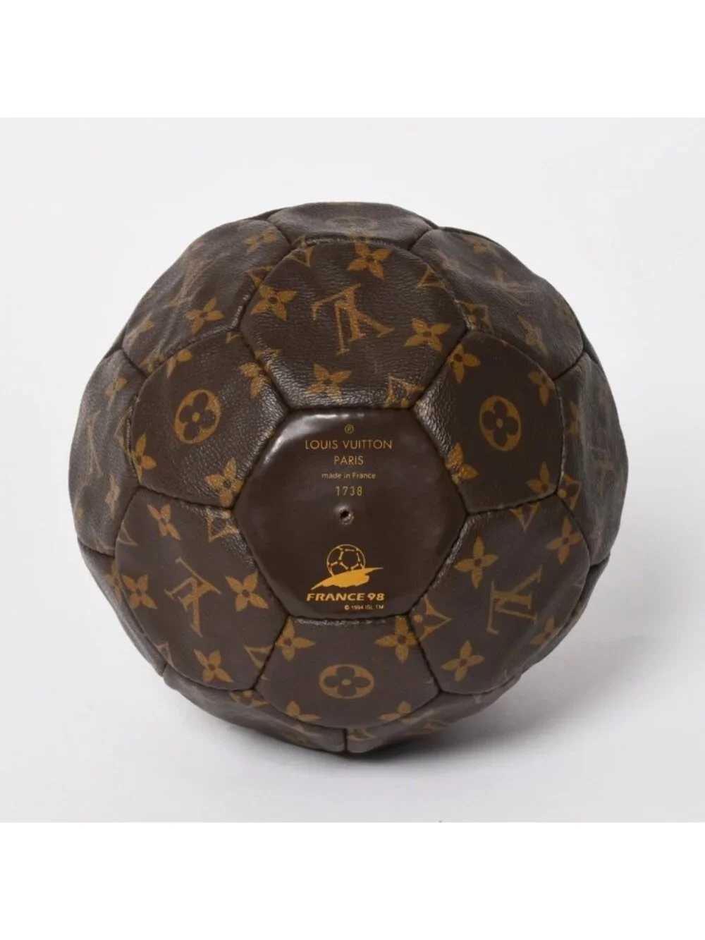 Louis Vuitton Monogram Soccer Ball France World Cup Commemorative Limited